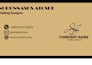 design exclusive and minimalist business card